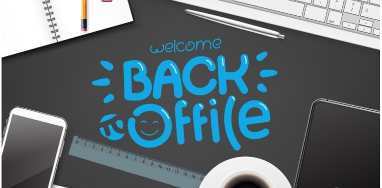 Stock vector back to office